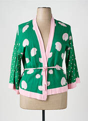 Gilet manches longues vert BLUTSGESCHWISTER pour femme seconde vue