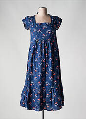 Robe mi-longue bleu BLUTSGESCHWISTER pour femme seconde vue