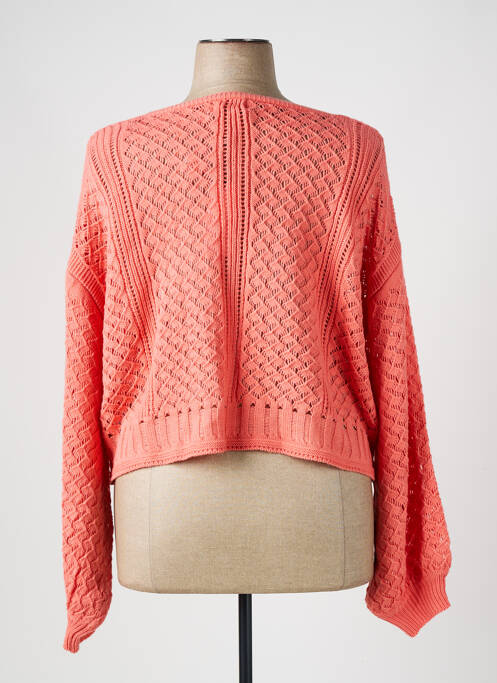 Gilet manches longues orange MOLLY BRACKEN pour femme