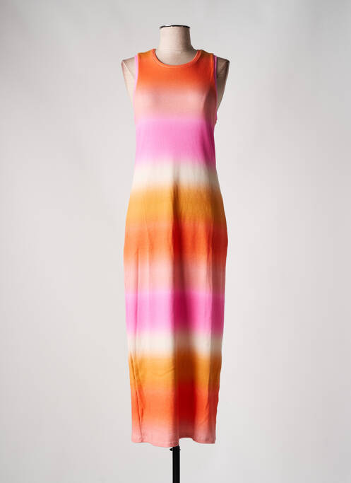 Robe longue orange GARCIA pour femme