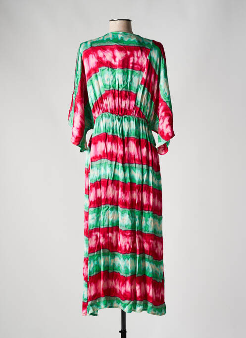 Robe longue vert ONLY pour femme