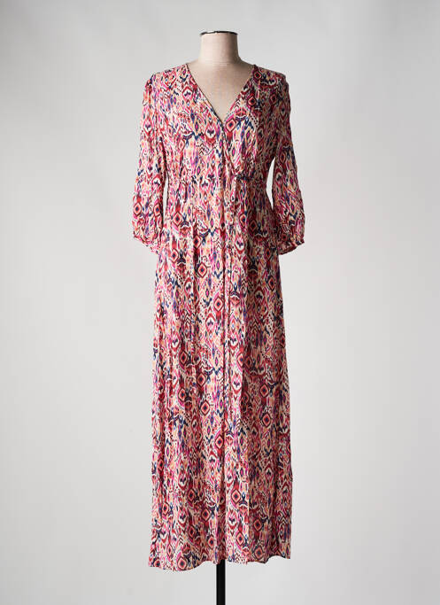 Robe longue violet C'EST BEAU LA VIE pour femme