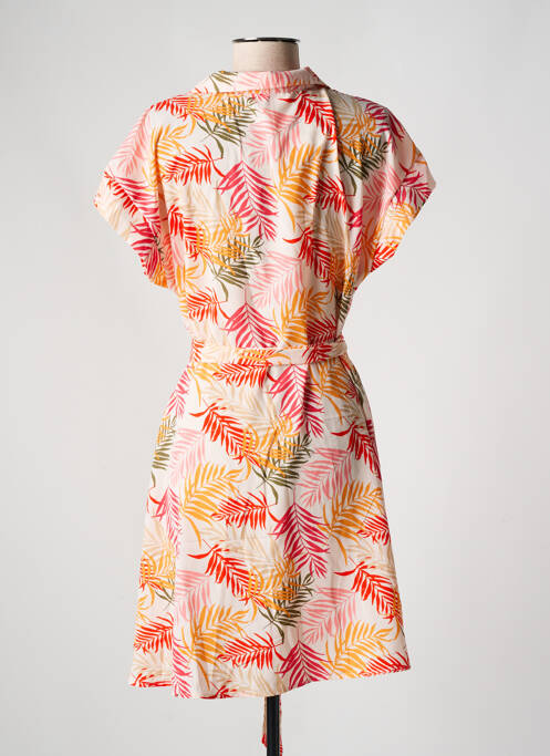 Robe mi-longue orange ONLY pour femme