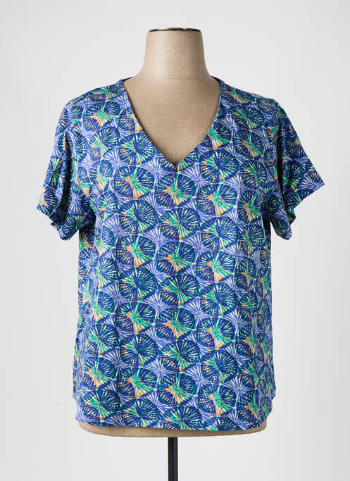 T-shirt violet AGATHE & LOUISE pour femme