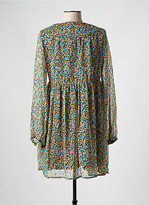 Robe courte manches longues manches longues bleu ONLY femme