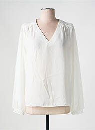 Blouse manches longues manches longues blanc ONLY femme