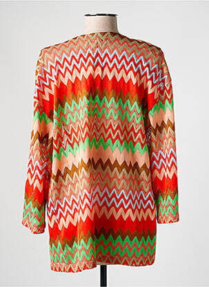 Gilet manches longues manches 3/4 rouge GARCIA femme