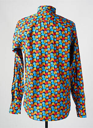 Chemise manches longues imprimé fantaisie bleu THE SURFCAR homme