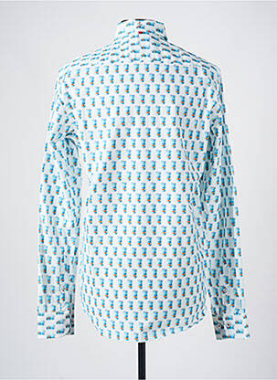 Chemise manches longues imprimé fantaisie blanc THE SURFCAR homme