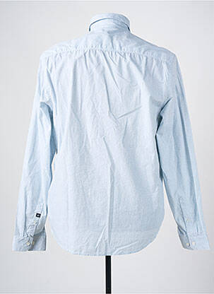 Chemisier imprimé fantaisie manches longues bleu GARCIA femme