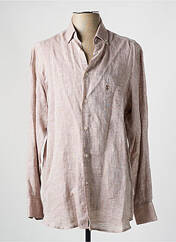 Chemise manches longues beige BANDE ORIGINALE pour homme seconde vue