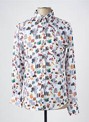 Chemise manches longues blanc THE SURFCAR pour homme seconde vue