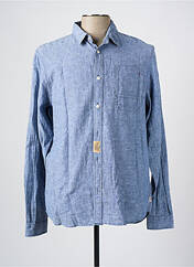 Chemise manches longues bleu PETROL INDUSTRIES pour homme seconde vue