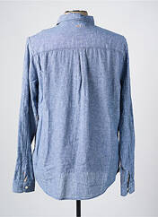 Chemise manches longues bleu PETROL INDUSTRIES pour homme seconde vue