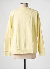 Sweat-shirt jaune RAOUL ET MARCELLE pour femme seconde vue