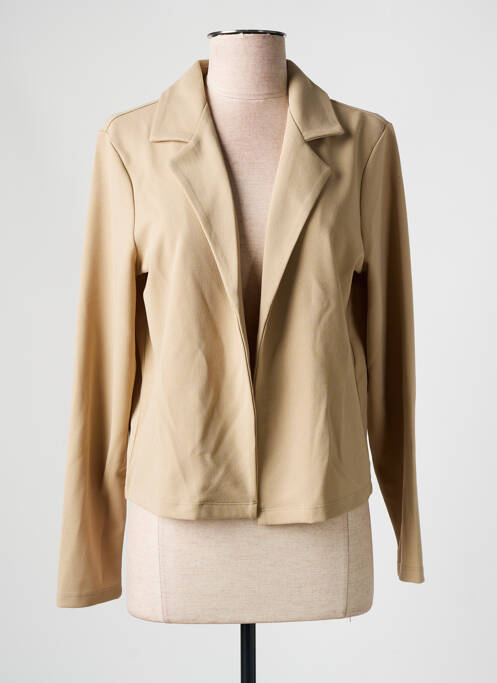 Blazer manches longues beige ONLY femme