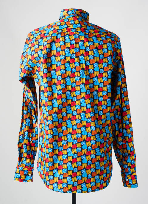 Chemise manches longues imprimé fantaisie bleu THE SURFCAR homme