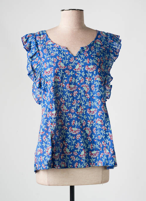 Blouse bleu AGATHE & LOUISE pour femme