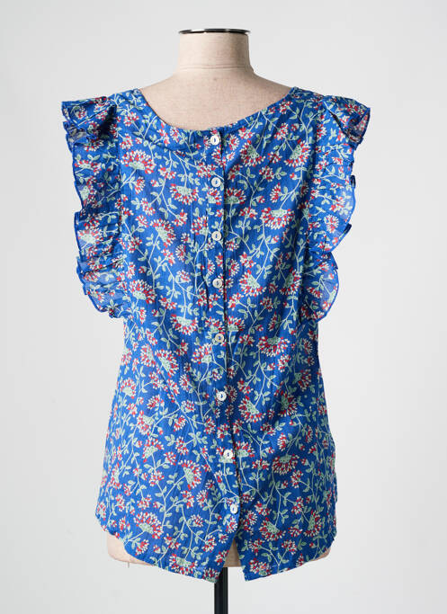 Blouse bleu AGATHE & LOUISE pour femme