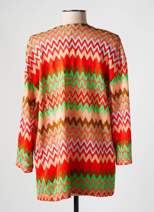 Gilet manches longues rouge GARCIA pour femme