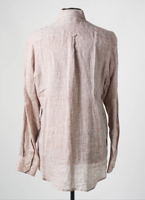 Chemise manches longues beige BANDE ORIGINALE pour homme