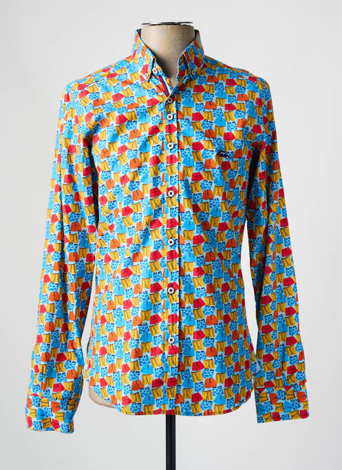 Chemise manches longues bleu clair THE SURFCAR pour homme