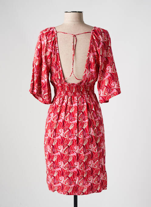 Robe courte rouge ANGE pour femme