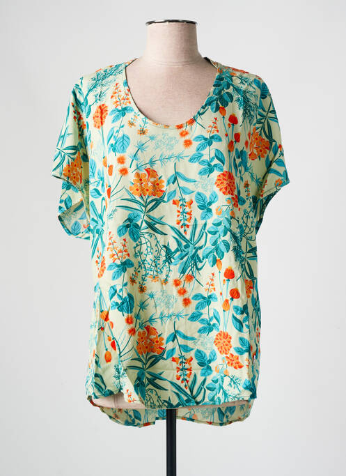 Top bleu BLUTSGESCHWISTER pour femme