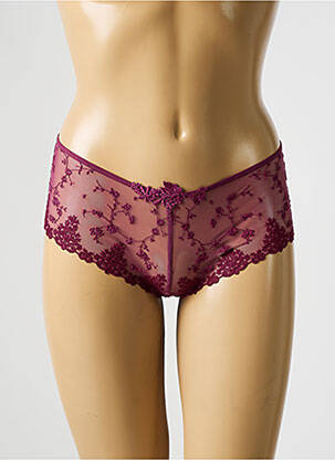 Shorty tissage tulle violet PASSIONATA femme