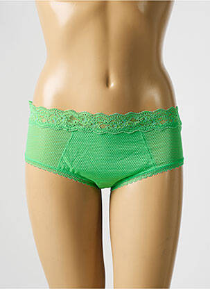 Shorty stretch vert PASSIONATA femme