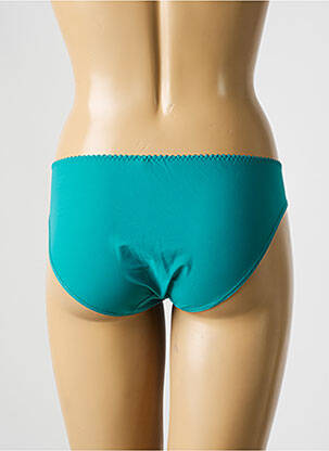 Culotte tissage satiné vert PASSIONATA femme