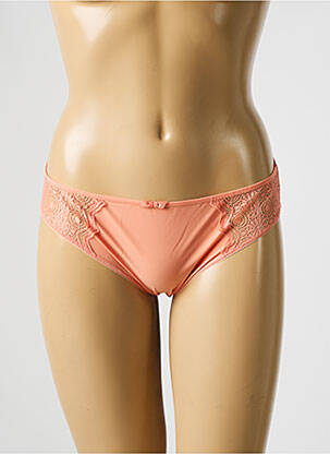 Culotte tissage satiné orange PASSIONATA femme