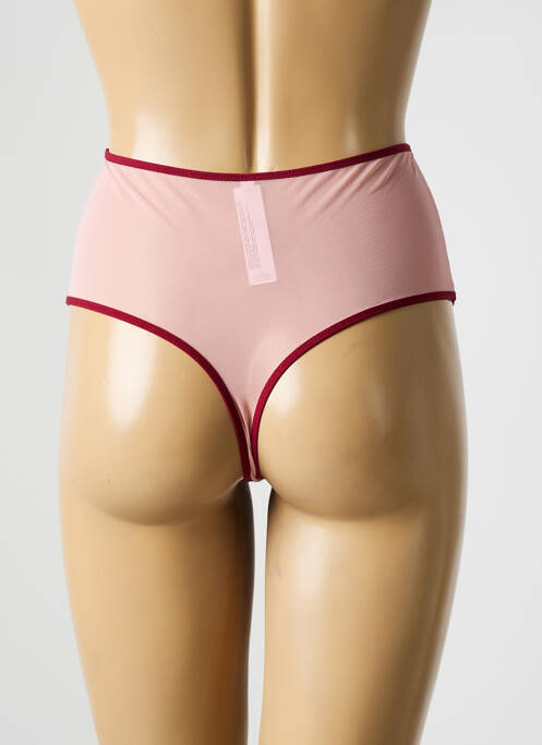 Tanga rose PASSIONATA pour femme