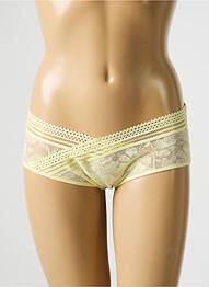 Shorty stretch jaune PASSIONATA femme