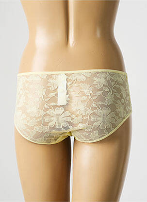 Shorty stretch jaune PASSIONATA femme