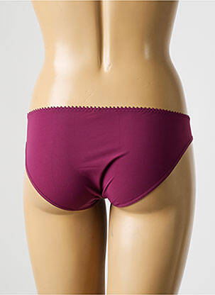 Culotte tissage satiné violet PASSIONATA femme