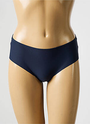 Shorty bi-matiére bleu PASSIONATA femme