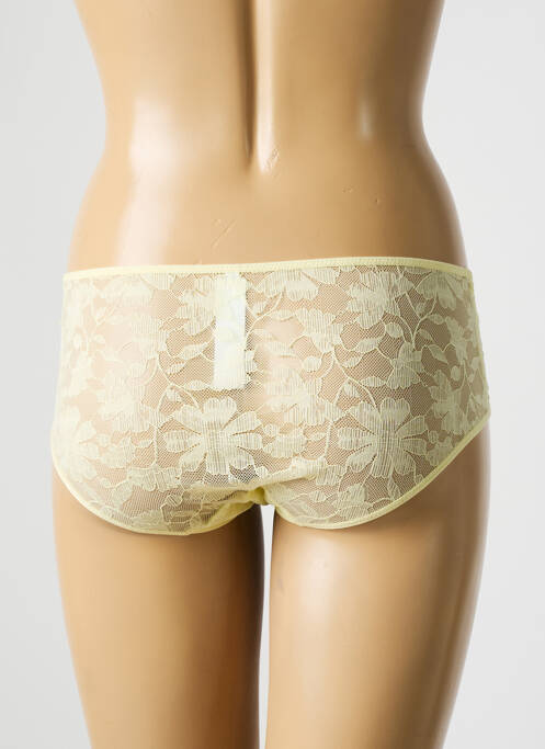 Shorty jaune PASSIONATA pour femme