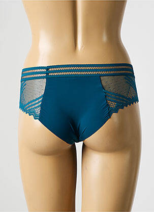 Culotte tissage satiné vert PASSIONATA femme