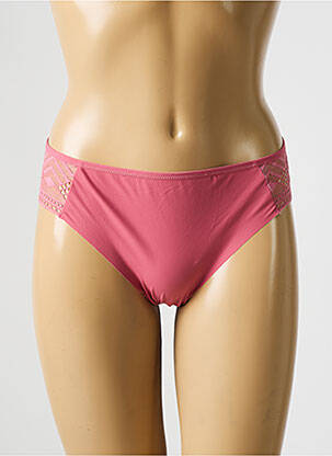 Culotte tissage satiné rose PASSIONATA femme