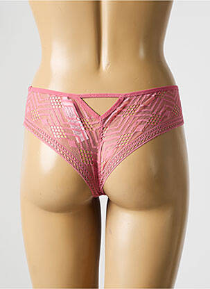 Culotte tissage satiné rose PASSIONATA femme
