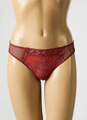 Tanga marron PASSIONATA pour femme seconde vue