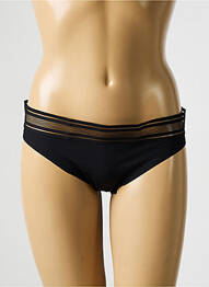 Tanga stretch noir PASSIONATA femme