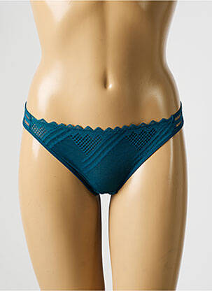 Tanga stretch vert PASSIONATA femme