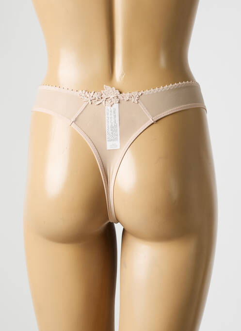 String beige PASSIONATA pour femme