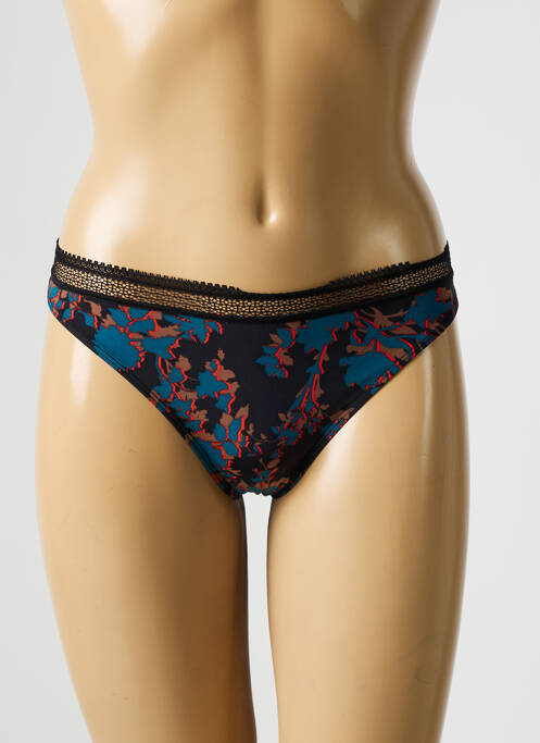Tanga noir PASSIONATA pour femme