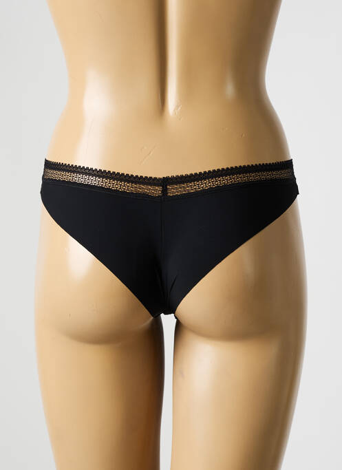 Tanga noir PASSIONATA pour femme