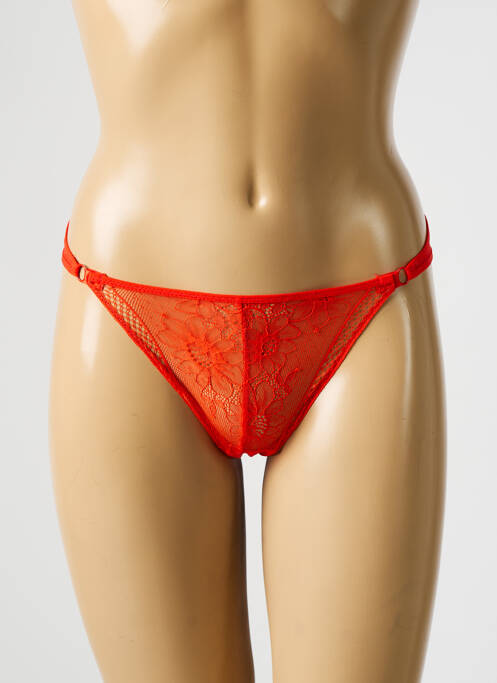String orange PASSIONATA pour femme