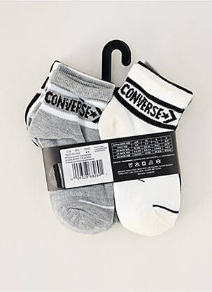 Chaussettes stretch noir CONVERSE garçon