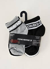Chaussettes noir CONVERSE pour garçon seconde vue